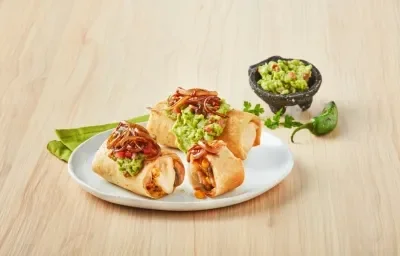 Chimichangas de champiñón