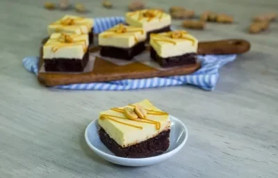 Cheesecake brownie