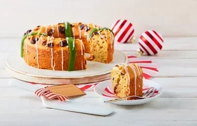 ROSCA DE ATE DE GUAYABA CON ARÁNDANOS