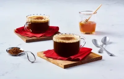 Americano con Miel y Cocoa