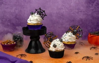 Cupcakes Telaraña