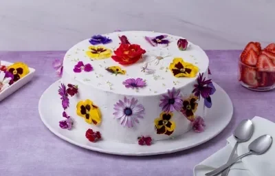 Pastel de Flores