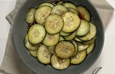 Ensalada de Pepino Coreana