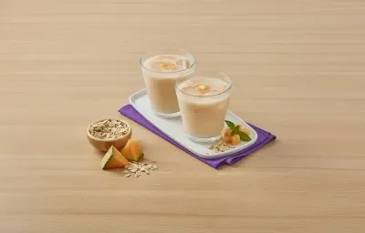 Agua de avena con melón