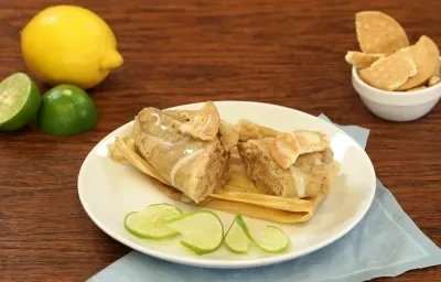 tamal de pay de limón