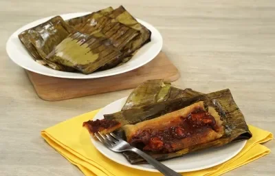 tamal de asado de puerco