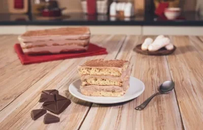 TIRAMISÚ preparado con NESTLÉ® Chocolatería