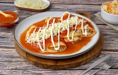 Enchiladas Rojas