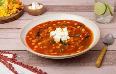 Sopa de Flor de Calabaza