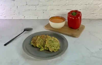 Tortitas de Brócoli con Avena