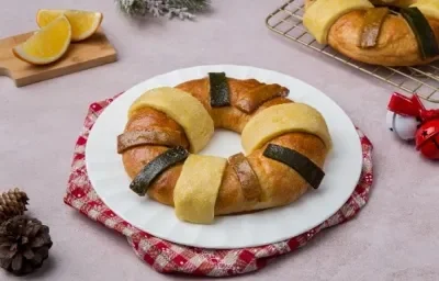 Mini Rosca de Reyes en Air Fryer