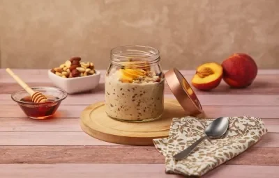 Bowl de Avena con Durazno