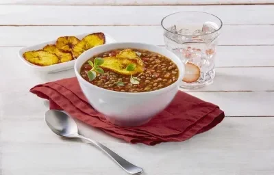 Sopa de lentejas