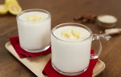 Atole  de arroz con guayaba