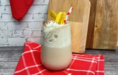 Frappé de plátano