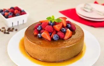 Flan de café