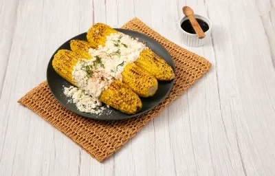 Elotes asados