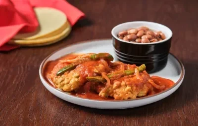 TORTITAS de EJOTES con QUESO preparadas con CONSOMATE®