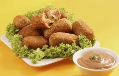 Croquetas de pollo y jamón