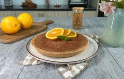 Tarta de Chocolate con Naranja