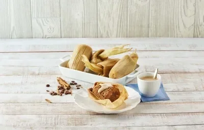 Tamales de café de olla