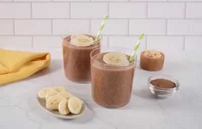 Smoothie de Choco Avena con Yogurt