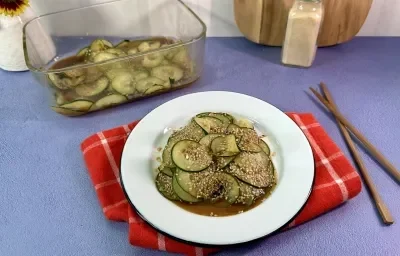 Ensalada Viral de Pepino