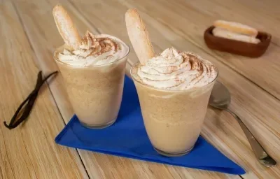 Frappé de tiramisú