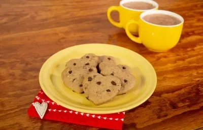 Galletas de avena con chocolate