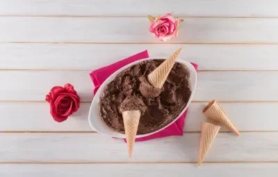 Helado de Chocolate con Queso