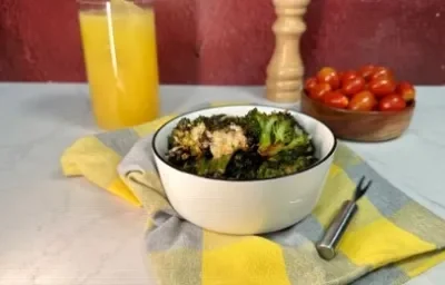 Ensalada de Brócoli Asado