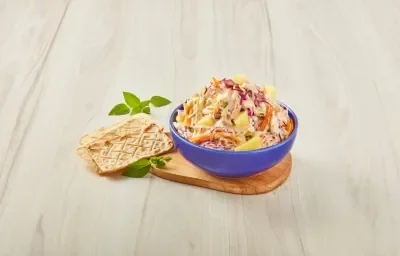 Ensalada de col y zanahoria