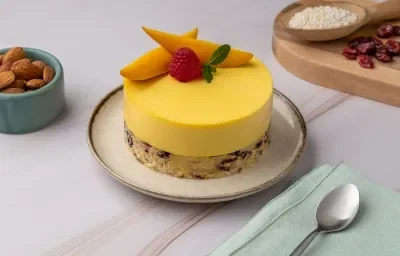 Cheesecake de Mango con Yogurt