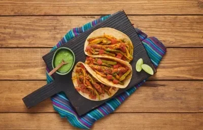 Tacos de Pollo Adobado