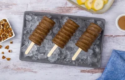 Paletas de Plátano con Nuez