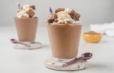 Frappé brownie