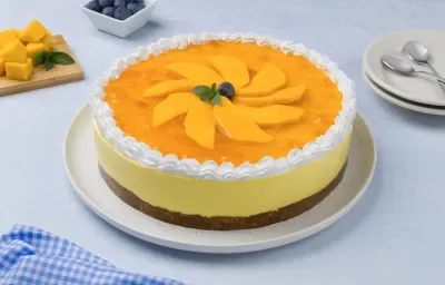 Cheesecake de Mango Fácil