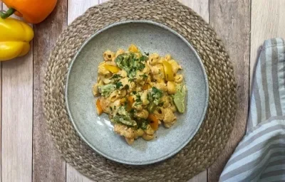 Pasta con Pollo