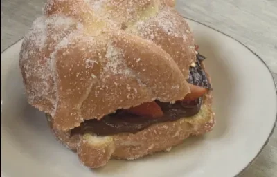 Relleno de fresas con chocolate