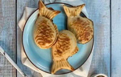 Taiyaki Relleno de Dulce de Leche