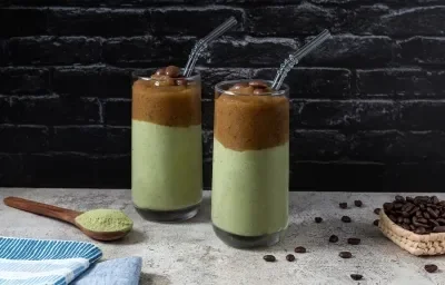 Frappé de Café y Matcha