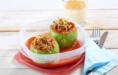 calabzas rellenas de carne