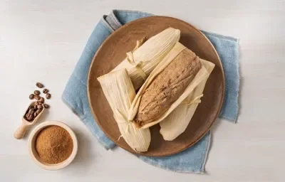 Tamales de Chocolate con Café