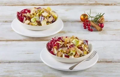 Ensalada de manzana y frutos secos