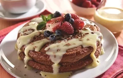 hot-cakes de chocolate