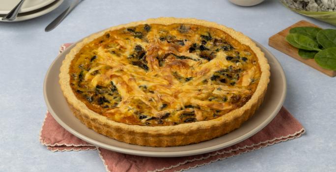 Quiche de Huitlacoche