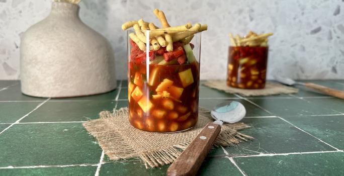 Cevichurros con Mango y Jalapeño