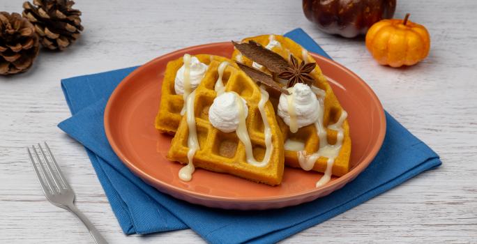 Waffles Pumpkin Spice