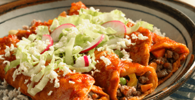 Deliciosa receta de Enchiladas colimenses | Recetas Nestlé