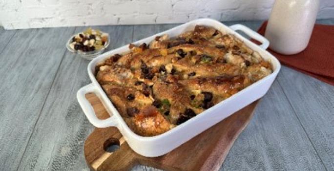 Budín de Frutos Secos con Chocolate